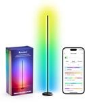 Nanoleaf Matter Smart Stehlampe Schwarz, RGB IC LED Floor Lamp Dimmbar, Musik Sync,