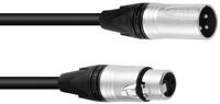 PSSO XLR Kabel 3pol 5m sw Neutrik | Zuverl&auml;ssiges Mikrofonkabel