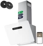 CIARRA CBCW6736K A+++ Dunstabzugshaube 60 cm Umluft Abluft App Gesteuert SensorTouch