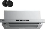 CIARRA CBCS6909A A+ Flachschirmhaube Dunstabzugshaube 60 cm Umluft Abluft
