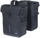 Basil Move Doppelpacktasche - 30L, Schwarz, Wasserabweisend, Aus recyceltem