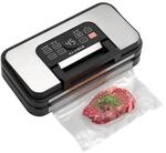 KLAMER Vakuumierer Pro 80 + &ndash; Vakuumierger&auml;t mit doppelter Versiegelung, 10...
