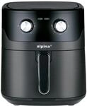alpina Hei&szlig;luftfritteuse 6L - Airfryer f&uuml;r 4 bis 6 Personen - Heissluftfritteuse