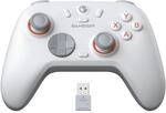 GameSir Nova Lite 2 Kabelloser PC Controller f&uuml;r Switch, R&uuml;cktasten, Wei&szlig;
