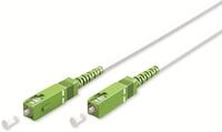 goobay 59593 Glasfaserkabel (FTTH) / Singlemode (OS2) Simplex/SC APC (8&deg;) Stecker