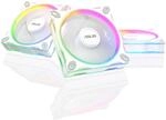 ASUS Prime MR120 White 3in1 ARGB Reverse-Geh&auml;usel&uuml;fter 3er-Set (beidseitige