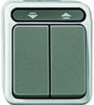 Schneider Electric Merten Rollladenschalter, 1-polig, Aufputz, Feuchtraum,