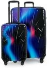 suitline - 2er-Koffer-Set, Handgep&auml;ck + gro&szlig;er Reisekoffer, Trolleys robuste