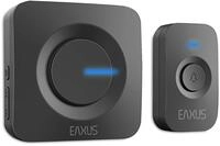 Eaxus&reg; Funk T&uuml;rklingel Kabellos - Funkklingel Batteriebetrieben mit 52 Melodien,