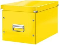 Leitz Click & Store Aufbewahrungsbox mit Deckel Gro&szlig;, W&uuml;rfelbox passend f&uuml;r Kallax