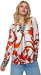 Emily van den Bergh - Damenbluse 8549 - Mehrfarbig, 40