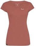 Salewa Damen Puez Dry W S/S Tee Small, Etruscan Red Melange, XXX-Large, Etruskisches