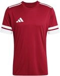 adidas Herren Squadra25 Jersey Short Sleeve Shirt, Team Power Red 2 / White, XS