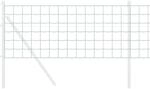vidaXL Eurozaun Gr&uuml;n 0,6 x 10 m PVC-beschichtetes Eisen, Garten- und...
