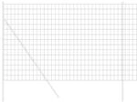 vidaXL Eurozaun Gr&uuml;n 1,5 x 10 m PVC-beschichtetes Eisen, Garten- und...