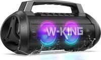 W-KING Bluetooth Lautsprecher 120W Peak, Tragbare Party-Box mit 70W Bass Boost,...