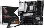 MSI PRO B850M-P WiFi Motherboard, mATX - Supports AMD Ryzen 9000/8000 / 7000
