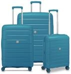 MODO by Roncato Starlight 3.0 Kofferset (Gro&szlig;er, Mittelgro&szlig;er, Kabinen) T&uuml;rkis