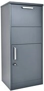 WESTMANN Paketbox Pepe Outdoor | Metall 50x39x114 cm | Briefkasten &...