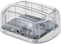 Delock USB Type-C&trade; Dockingstation f&uuml;r 2 x SATA HDD/SSD transparent