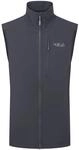 Rab Herren Borealis Softshell Weste - Leichte wasserabweisende Weste zum Wandern &