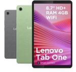 Lenovo Tab One Tablet | 8.7" 1340 x 800 LCD Display | MediaTek Helio G85 | 4GB RAM 