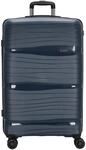 D&N Travel Line 4300-4-Rollen-Trolley L 76 cm dunkelblau