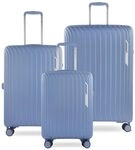 bugatti Hera 3er Hartschalen-Koffer-Set mit 4-Rollen (S,M,L), leichte Reise-Koffer