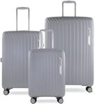 bugatti Hera 3er Hartschalen-Koffer-Set mit 4-Rollen (S,M,L), leichte Reise-Koffer