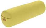 GORILLA SPORTS&reg; Yoga Bolster 65 x 20 cm, Bio Dinkelspelz-F&uuml;llung, Baumwolle 
