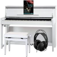 Classic Cantabile UP-1 Upright E-Piano - 88 gewichtete Tasten mit Graded Hammer