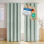 Blumtal Verdunklungsvorh&auml;nge 2er Set - Thermovorhang Hitzeschutz - Vorhang