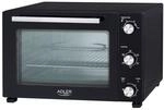 Adler Elektrobackofen 48 Liter AD 6026, Temperatur einstellbar bis 230&deg;C,