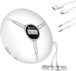 Discman Tragbarer CD Player mit Akku und Kopfh&ouml;rer
