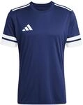 adidas Herren Squadra25 Jersey Short Sleeve Shirt, Team Navy Blue 2/White, S