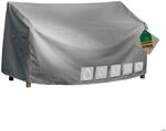 Mehr Garten Gartenbank Abdeckung 2 Sitzer, 133x70x63/86 cm, grau, Oxford 600D...