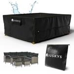 Juskys Gartenm&ouml;bel Abdeckplane CoverSafe Pro 250x210x90 cm - winterfest &
