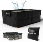 Juskys Gartenm&ouml;bel Abdeckplane CoverSafe Pro 220x140x75 cm - winterfest &