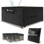 Juskys Gartenm&ouml;bel Abdeckplane CoverSafe Pro 200x200x90 cm - winterfest &