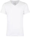 Blend Herren T-Shirt V-Neck, 2er Pack, Einfarbig, Gr. Large, Wei&szlig; (White 70002)