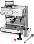 ETA Siebtr&auml;ger I Baricelo I Espressomaschine mit Milchaufsch&auml;umer I 15 Bar I 1 oder
