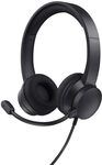 Trust HS-260 Over Ear Headset kabelgebunden Stereo Schwarz Computer