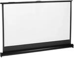 Maclean MC-962 Tragbare Tisch-Leinwand, 40", 16:9, Projektion Leinwand,