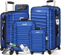 KESSER&reg; 4-TLG. Kofferset Hartschalenkoffer, Reisekoffer 4er-Set S-M-L-XL, Trolley