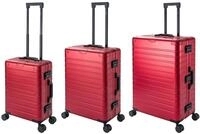 Travelhouse Koffer Oslo &middot; 3-teiliges Set &middot; Komplett aus Aluminium &middot; Hartschalen