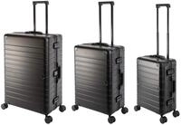 Travelhouse Koffer Oslo &middot; 3-teiliges Set &middot; Komplett aus Aluminium &middot; 4
