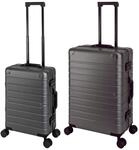 Travelhouse Oslo Aluminium Koffer-Set - Handgep&auml;ck Vol. 39L & Check-in