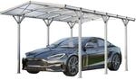 GFP Carport 2,85x5,05m Auto Unterstand Aluminium Einzelcarport Schutzdach PKW