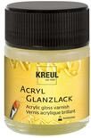 Kreul 79405 - Acryl Glanzlack auf Kunstharzbasis, 50 ml Glas, gl&auml;nzend transparent,