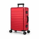 Travelhouse&reg; Oslo M Koffer Trolleys ohne Rei&szlig;verschluss Rot 70L